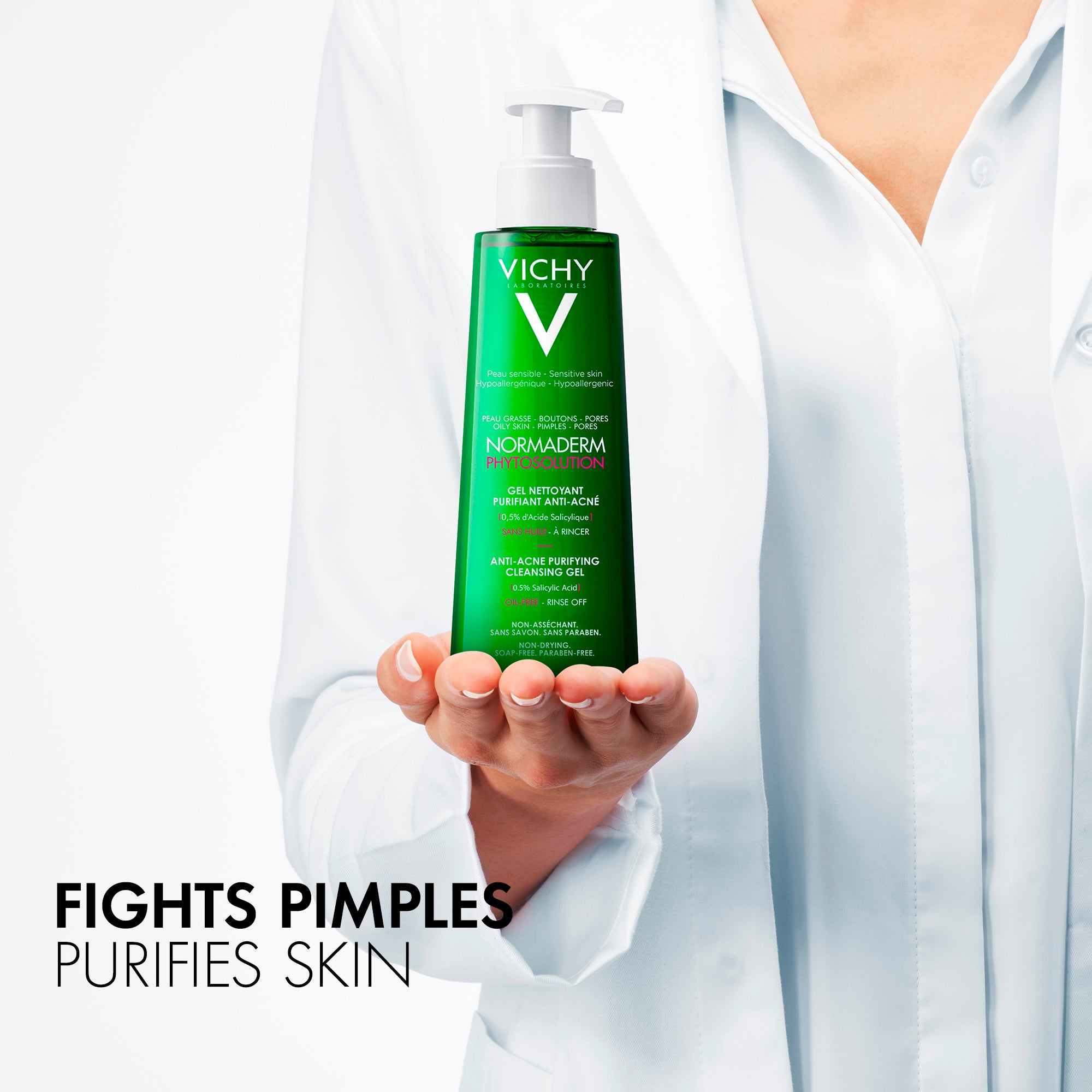Normaderm Phytosolution Face Cleanser Gel for Oily/Acne Skin with Salicylic Acid Secondary image