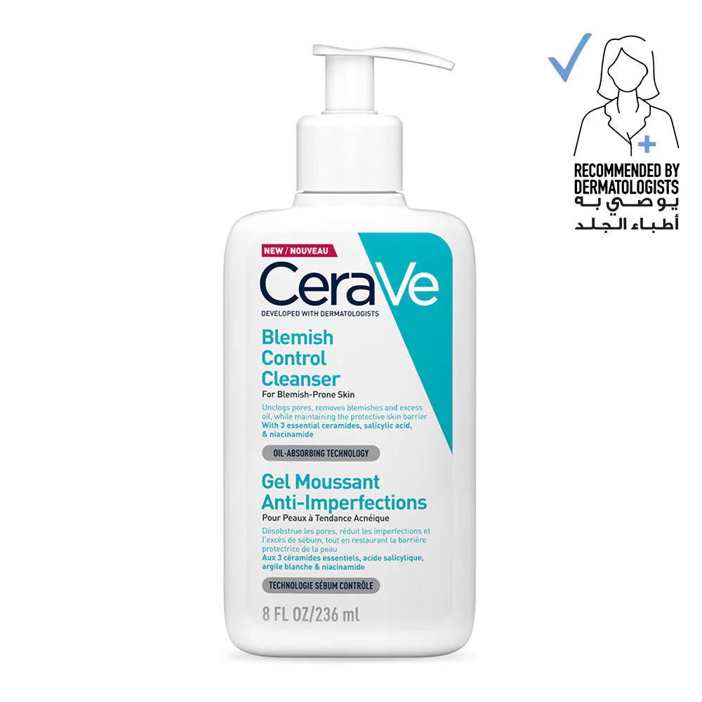 CeraVe USA - Blemish Control Cleanser 236ml | MazenOnline