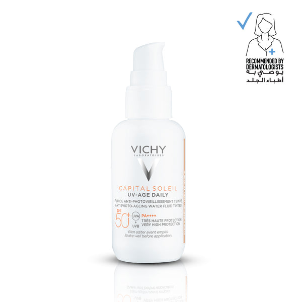 Capital Soleil UV - Age Tinted Anti Ageing Sunscreen SPF 50+ with Niacinamide - MazenOnline