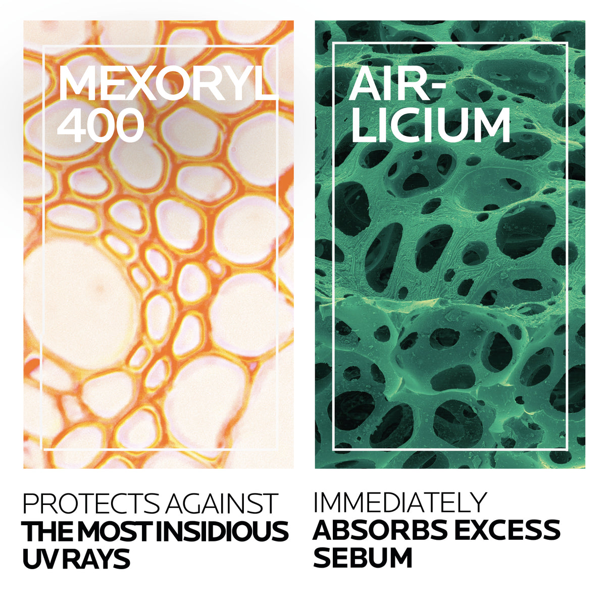 La Roche-Posay Anthelios UVMune 400 SPF 50+ oil control invisible fluid sunscreen bottle for oily skin.