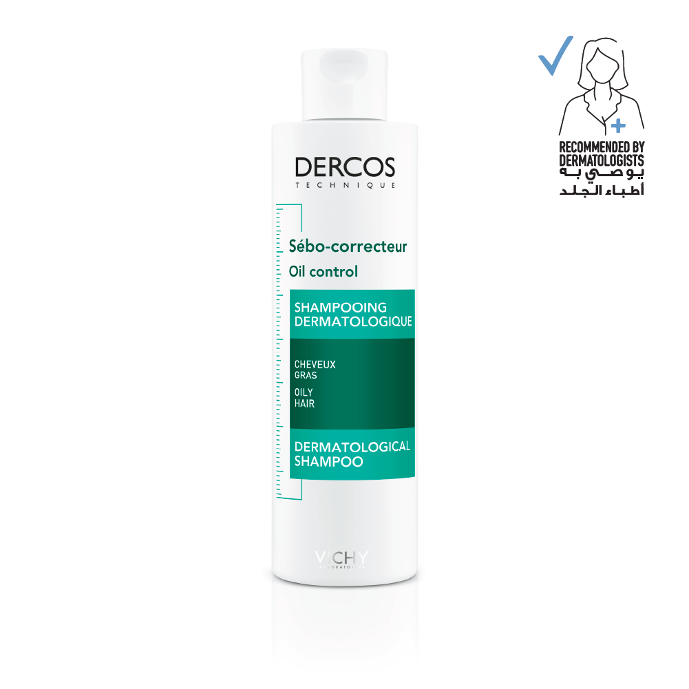 Dercos Oil Control Shampoo Oily Scalp & Hair