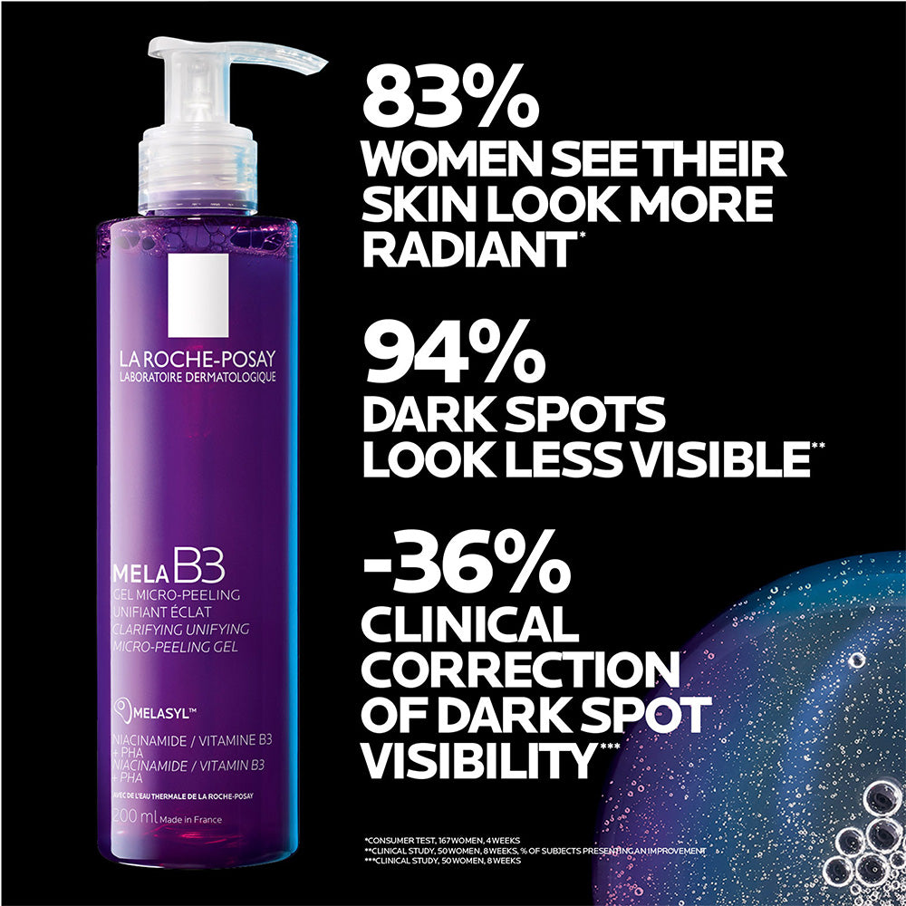 La Roche-Posay - Mela B3 Anti-dark spots cleanser with Niacinamide for all skin types | MazenOnline