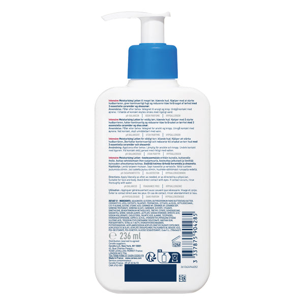 Moisturizing Lotion for Very Dry