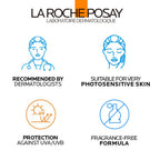 La Roche-Posay Anthelios Anti-Dark Spots Fluid SPF50+ sunscreen bottle with anti-dark spot protection
