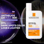 La Roche-Posay Anthelios Anti-Dark Spots Fluid SPF50+ sunscreen bottle