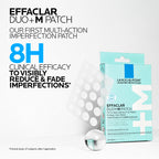 La Roche-Posay Effaclar Multi-Target Blemish Patches in clear, flexible sheets for targeted acne treatment.