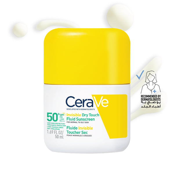 Invisible Dry Touch Fluid Sunscreen SPF50 +