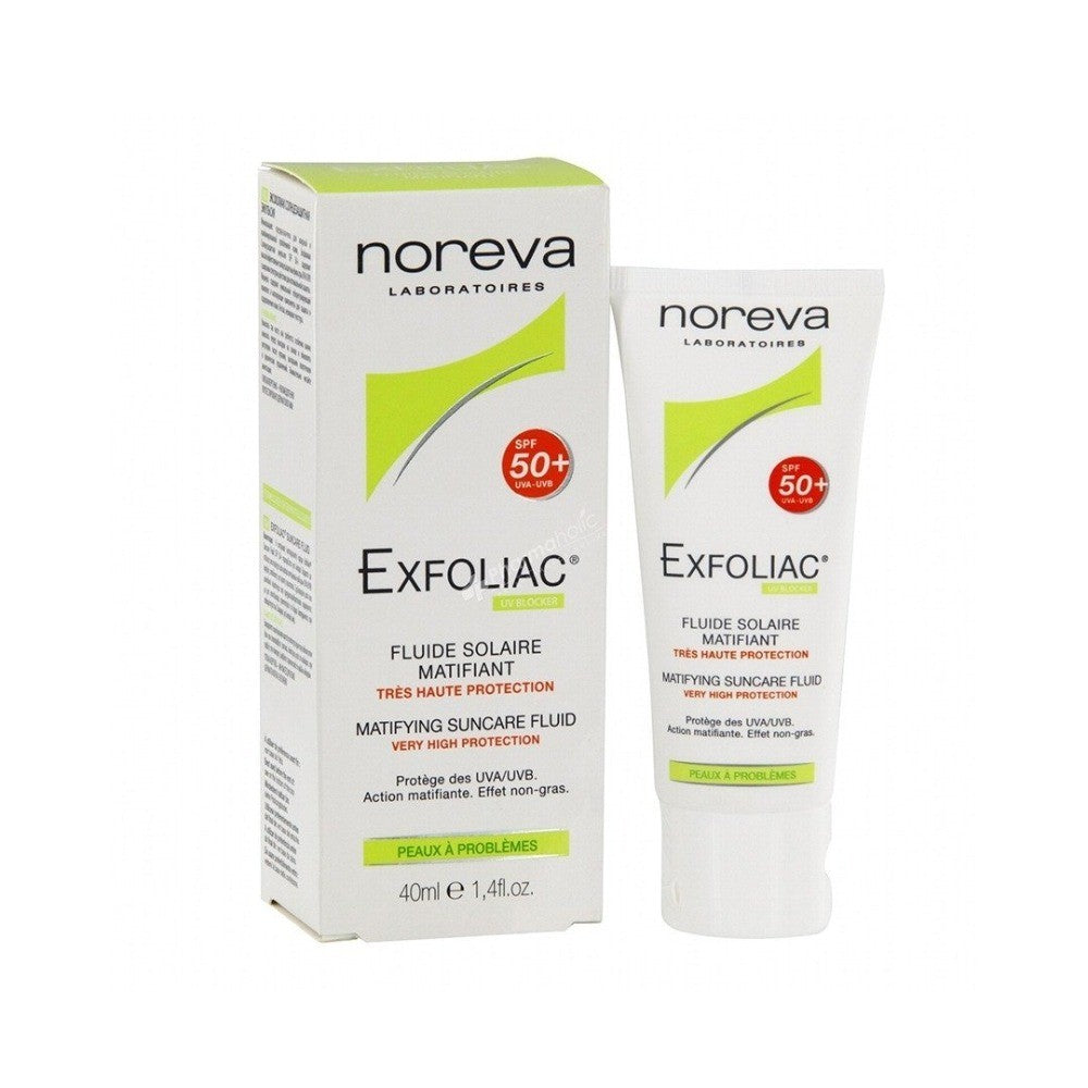 Noreva - Exfoliac Solaire 50+ | MazenOnline Main image
