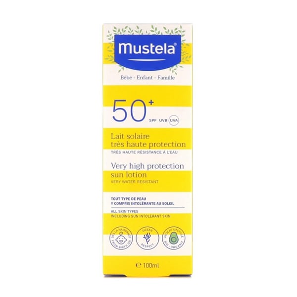 Mustela - Very High Protection Sun Milk SPF 50+ | MazenOnline Main image
