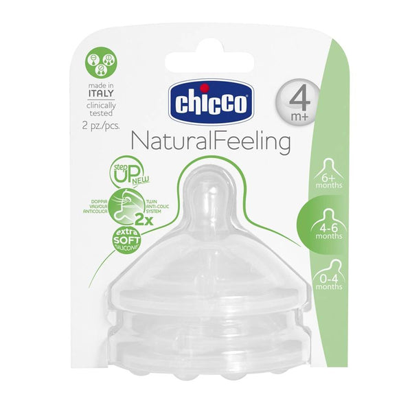 TEATS NATURAL FEELING 6M+ X2 - MazenOnline