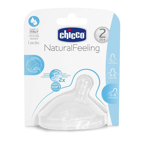 TEATS NATURAL FEELING 6M+ X2 - MazenOnline