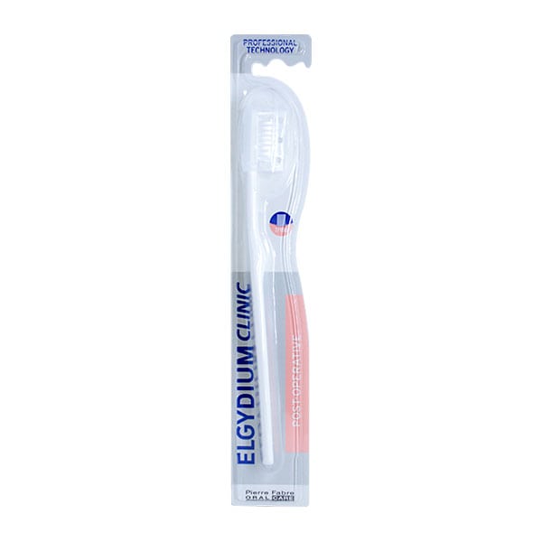 Elgydium - Clinic Extra-Soft Post-Operative 7/100 Toothbrush White | MazenOnline