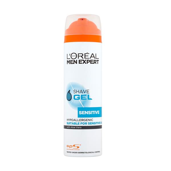 Skincare Men Expert Sensitive Shave Gel 200Ml - MazenOnline Main image
