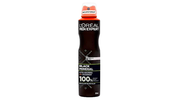 loreal - Men Exp Deo Spr Carb Pro 0% Alum 250 | MazenOnline
