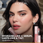 Hyaluron Tint Lip Stain Serum Long Lasting, Hydrating Lip Makeup Infused with Hyaluronic Acid 5ml - MazenOnline