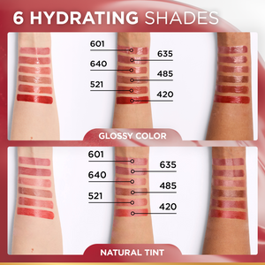 Hyaluron Tint Lip Stain Serum Long Lasting, Hydrating Lip Makeup Infused with Hyaluronic Acid 5ml - MazenOnline