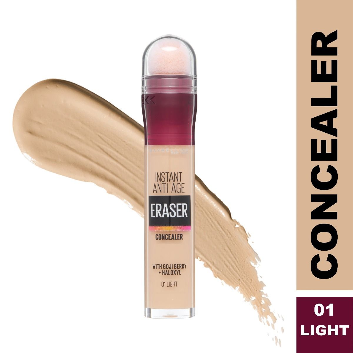 Instant Age Rewind Eraser Dark Circles Treatment Concealer 01 Light - MazenOnline