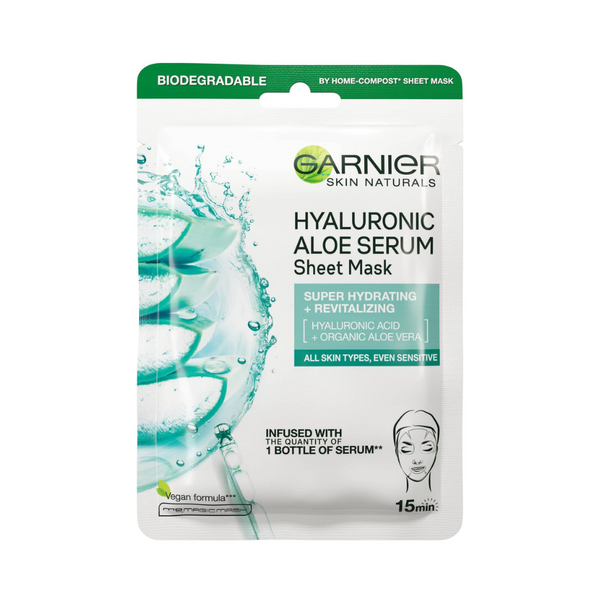 Skin Naturals Hyaluronic Aloe Serum Sheet Mask