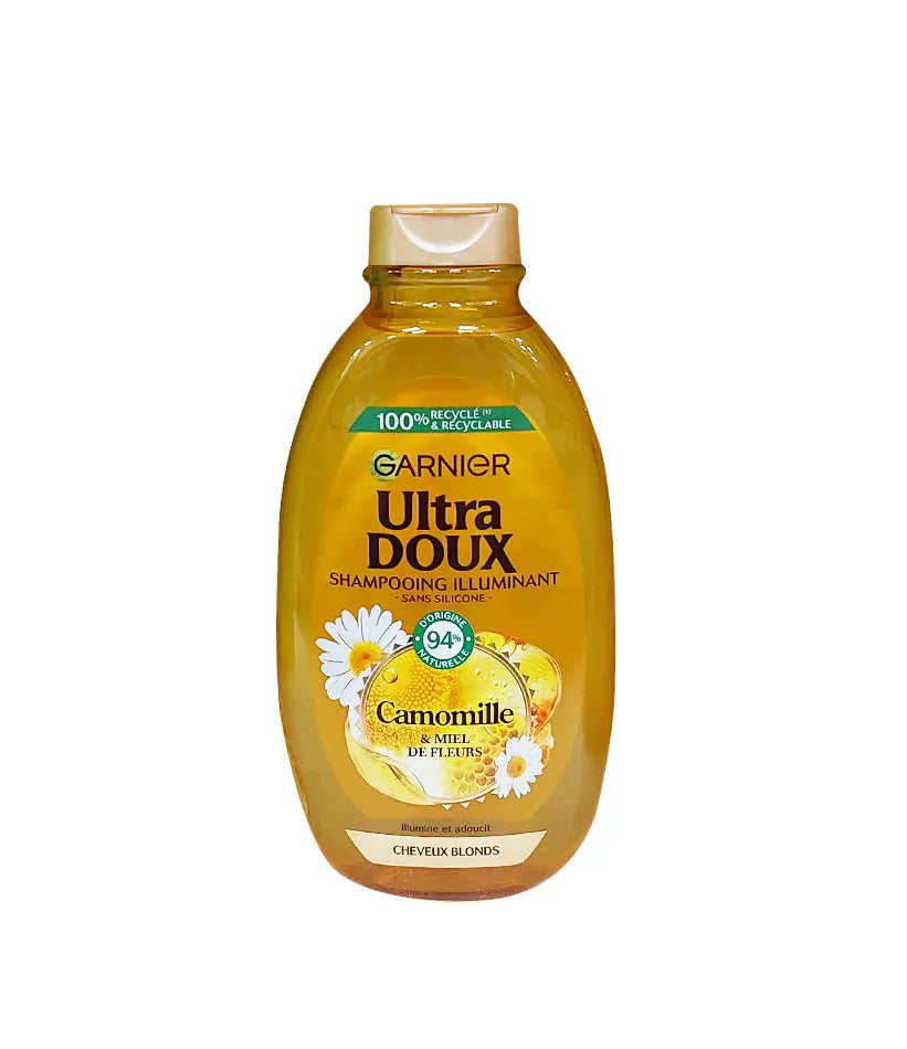 Garnier - Ultra Doux with Camomile and Flower Honey Illuminating Shampoo | MazenOnline
