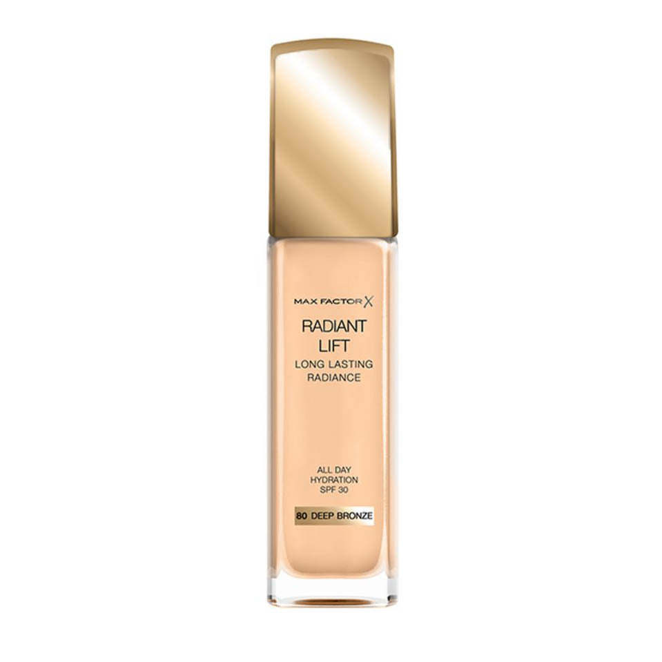 Max Factor Radiant Lift Foundation SPF30 80 Deep Bronze 30ml - MazenOnline