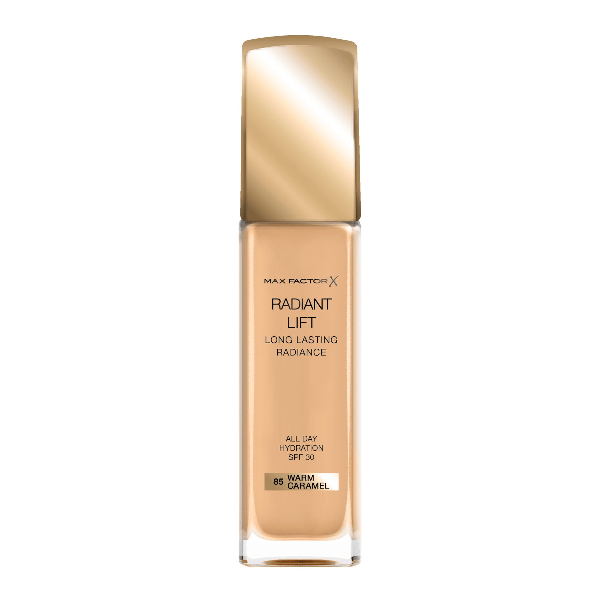MAX FACTORRadiant Lift Foundation SPF 30 - 85 Warm Carmel by for Women - 1 oz Foundation - MazenOnline