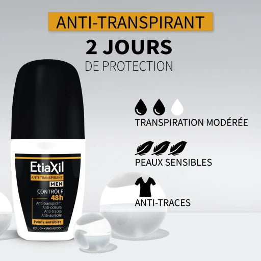 Etiaxil - Antiperspirant Deodorant Control 48h | MazenOnline