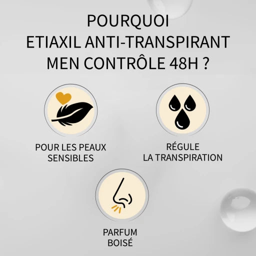 Etiaxil - Antiperspirant Deodorant Control 48h | MazenOnline