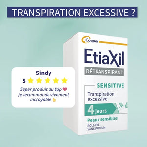 Etiaxil - Detranspirant Sensitive Skin Armpits Roll-On | MazenOnline