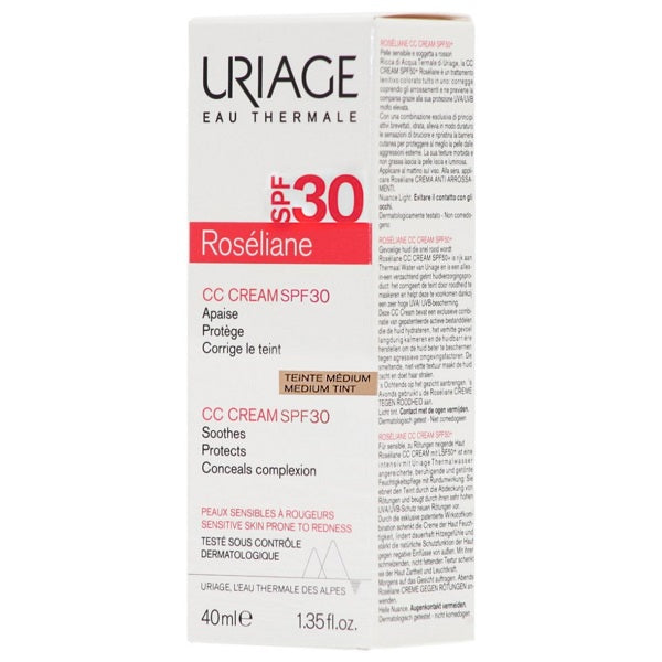 كريم Roséliane CC بعامل حماية من الشمس SPF30 للبشرة الحساسة والمعرضة للاحمرار Secondary image