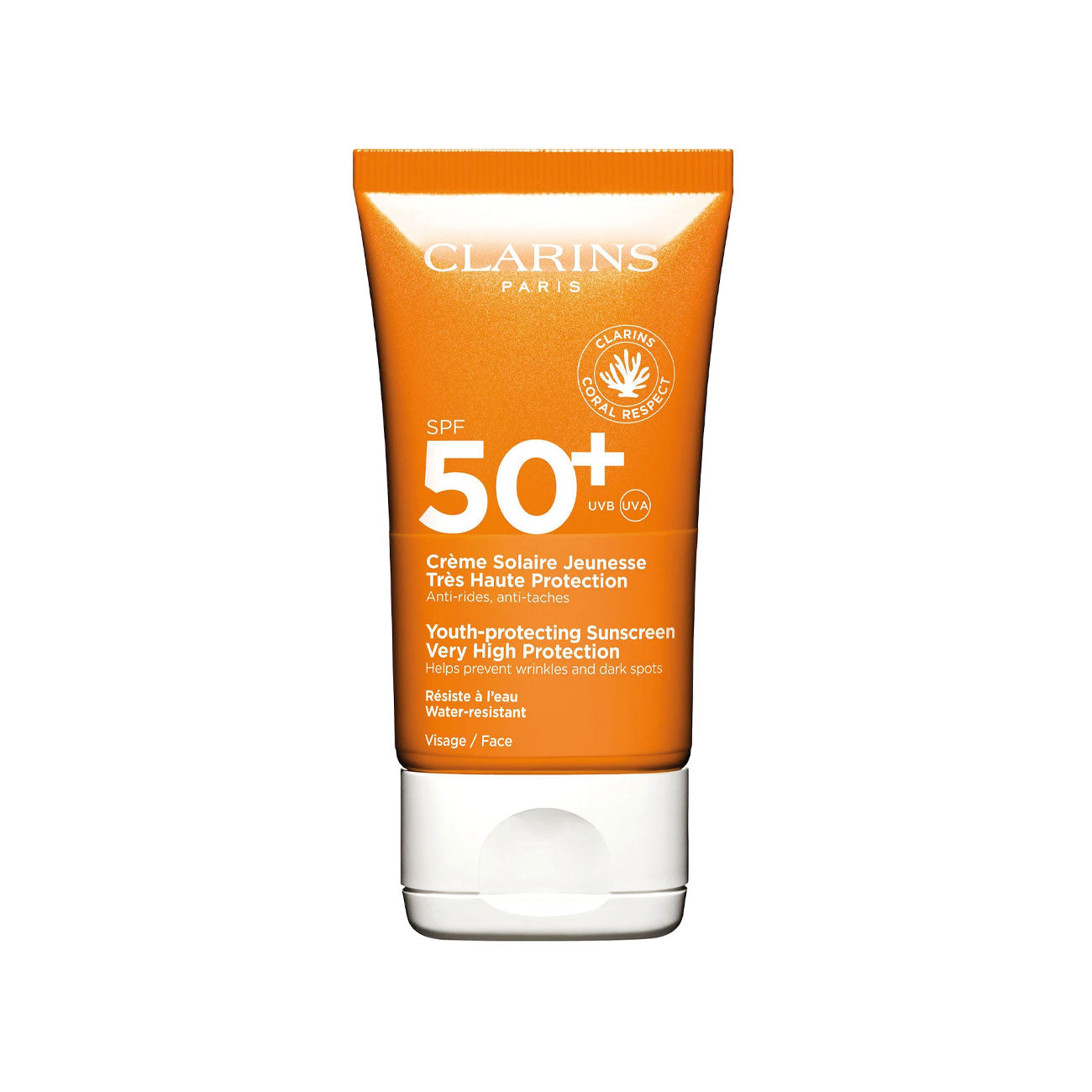 Clarins - Youth-Protecting Sunscreen Very High Protection SPF50+ | MazenOnline Main image