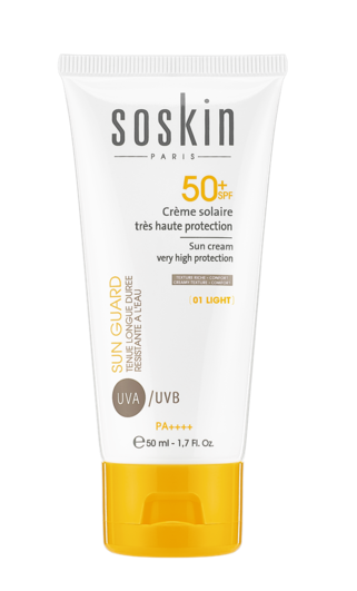 Soskin High Protection 01 Sun Protection Cream 50ml - MazenOnline Main image