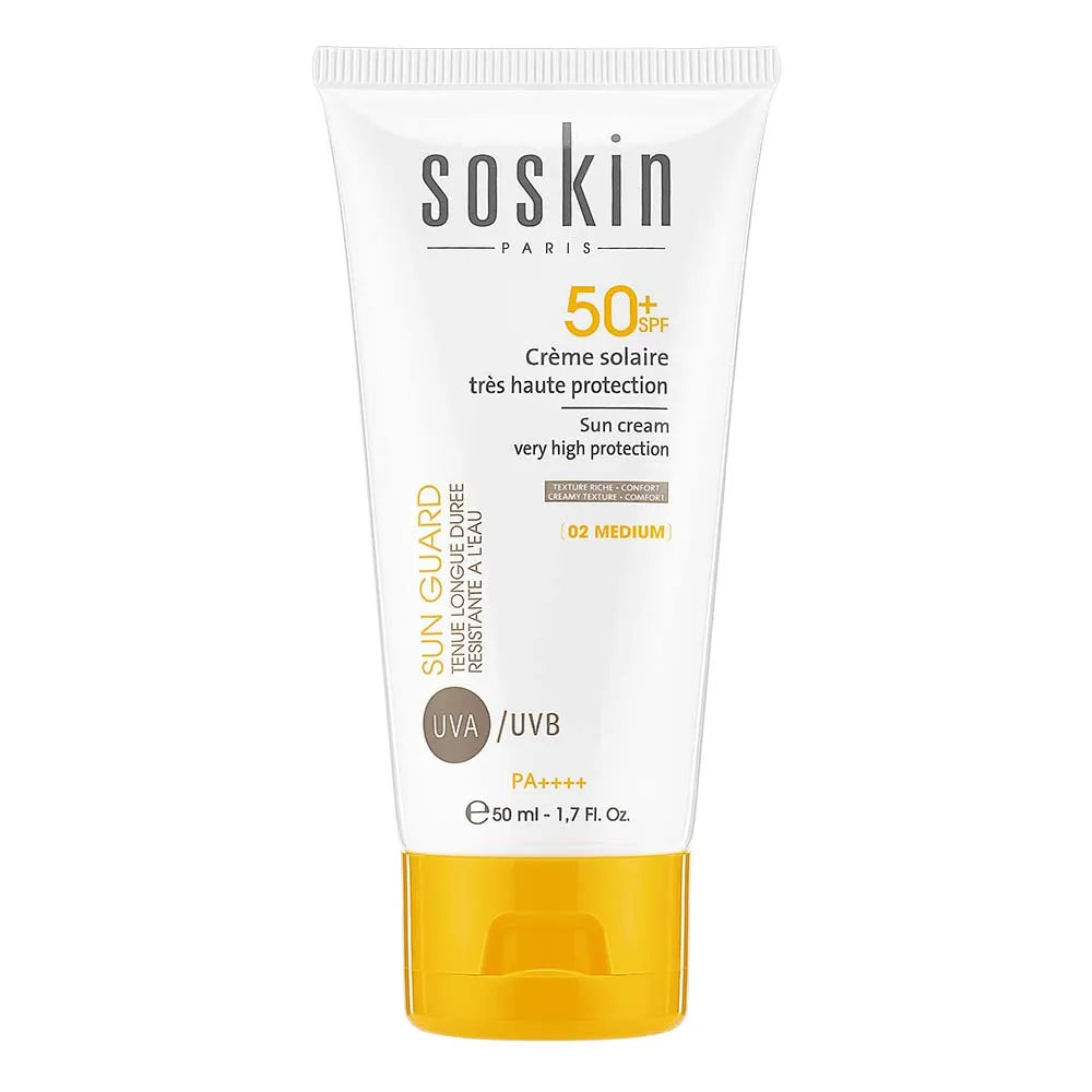 Soskin - Protector Solar Sun Cream Very High Protection SPF 50+ Tinted | MazenOnline