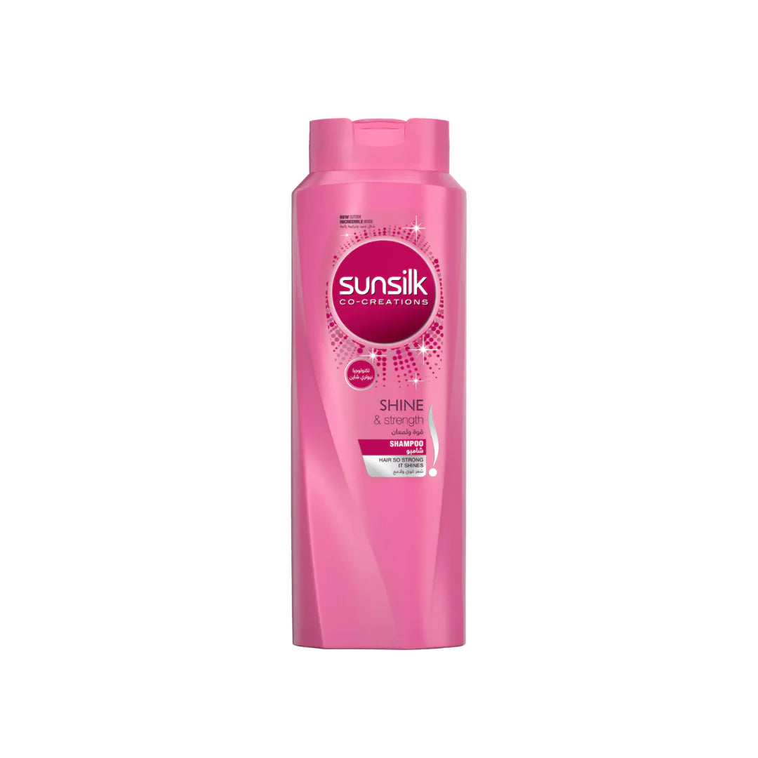 SUNSILK SHAMPOO SHINE STRENGTH 600ML - MazenOnline