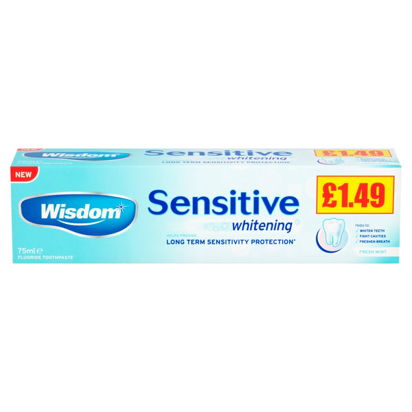 Toothpaste Sensitive Whitening PMP - MazenOnline