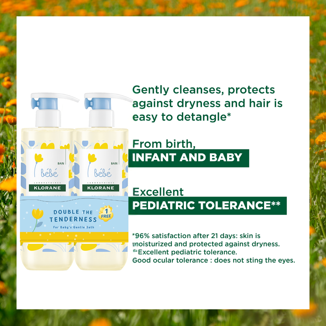 Buy One Get One Klorane Baby Gentle Foaming Gel 500ml Secondary image