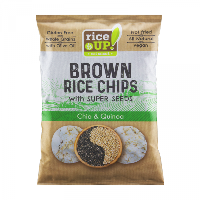 Rice Chips Chia & Quinoa 60G - MazenOnline