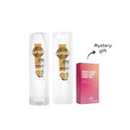 Sunsilk Coconut Moisture shampoo, conditioner, and gift set with bottles featuring coconut imagery on white background