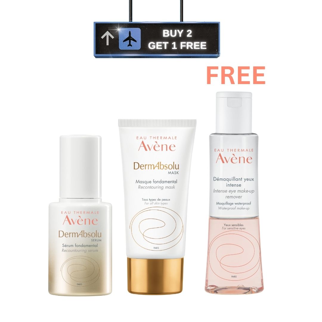 Avène - DermAbsolu Recontouring Mask + Serum +Intense Eye Make-up Remover For Sensitive Eyes | MazenOnline