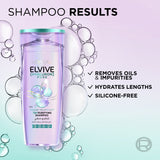 Elvive - Hyaluron Pure Purifying Shampoo for Oily Roots And Dehydrated Length | MazenOnline