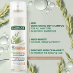 Klorane Tinted Dry Shampoo with Oat and Ceramide + Gift