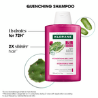 Klorane Prickly Pear Thirst-Quenching Shampoo + Klorane Thirst-quenching serum with prickly pear & hyaluronic acid + Towel