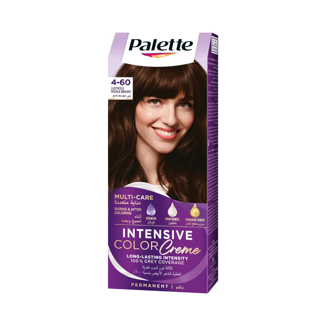 Intensive Hair Color Cream With Liquid Keratin