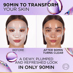 L'Oréal Paris - Revitalift Glass Skin Hydrogel Glow Mask, Transform Your Skin For A Dewy, Plumped, Glass Skin In Only 90 Minutes | MazenOnline