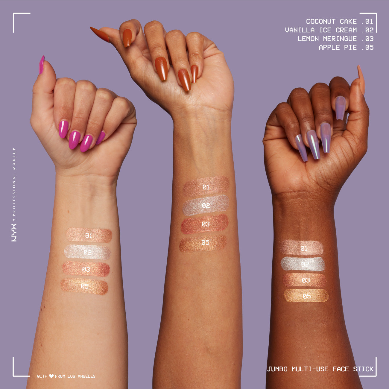 NYX Professional Makeup - Jumbo Multi-Use Face Stick Highlighter | MazenOnline