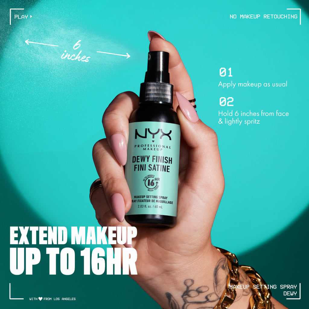 NYX Professional Makeup - Dewy Finish, Lightweight And Extends Makeup Wear Up To 16 Hours | MazenOnline