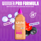 Make 'Em Wonder Liquid Foundation, 24HR Foundation Makeup With A Soft Matte Finish, Buildable Full Coverage