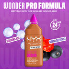 Make 'Em Wonder Liquid Foundation, 24HR Foundation Makeup With A Soft Matte Finish, Buildable Full Coverage