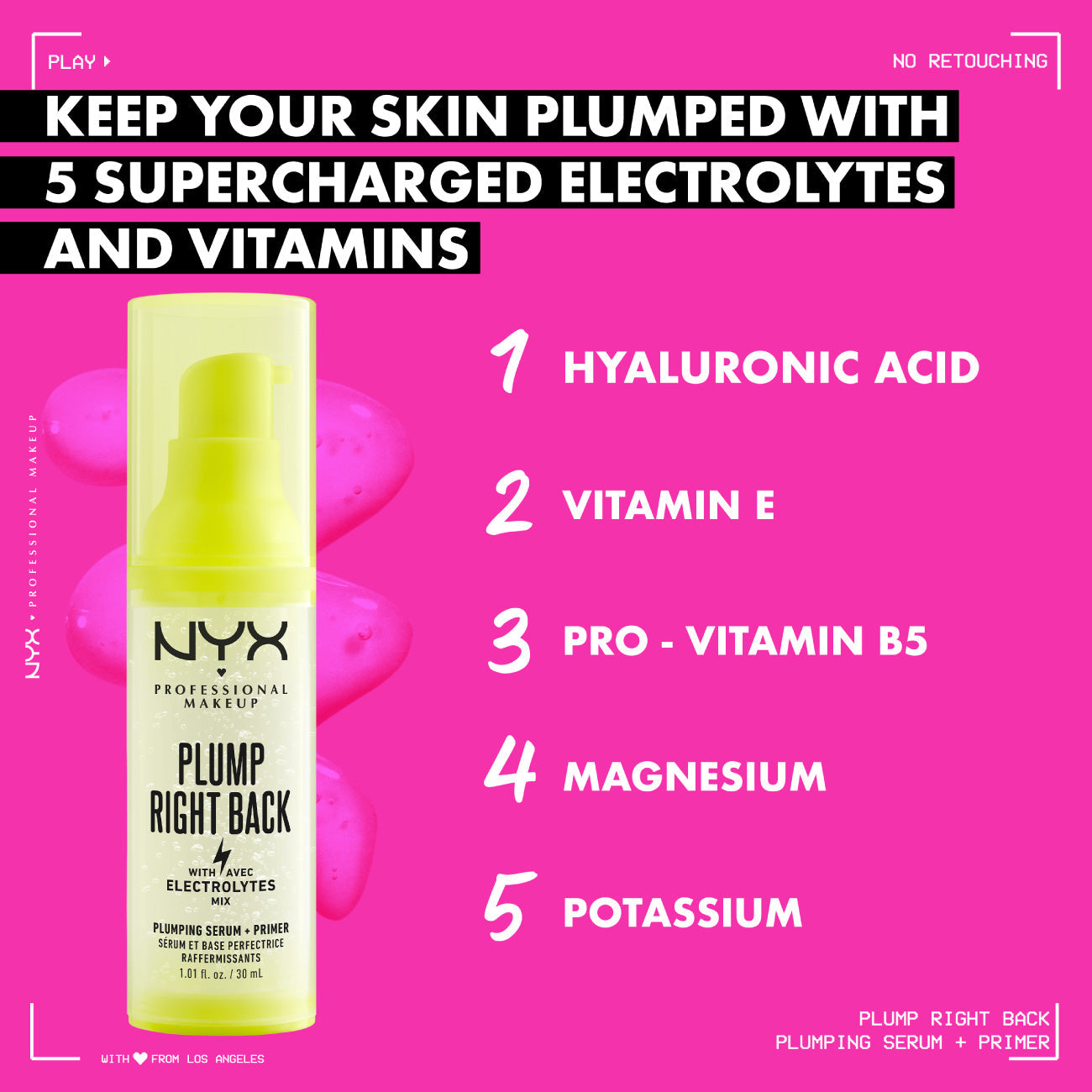 NYX Professional Makeup - Plump Right Back Serum And Primer | MazenOnline