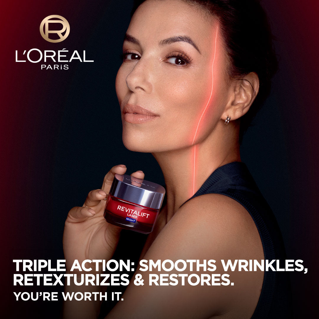 L'Oréal Paris - Revitalift Laser x3 Anti-Aging Moisturizing Night Cream, against Wrinkles and Signs of Aging, with Pro-Retinol | MazenOnline