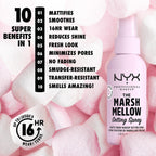 NYX Professional Makeup - Marshmellow Setting Spray - No Fading, Sweeping Or Dispensing Fixing Spray | MazenOnline